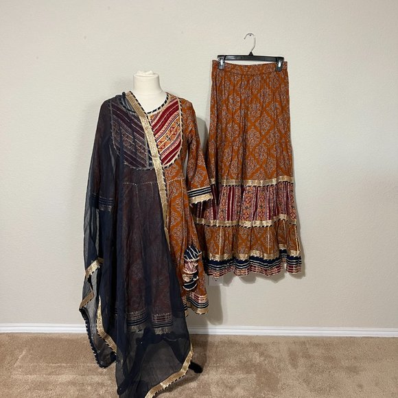 pakistani indian shalwaar kameez desi outfit, indian outfit south asian outfit - Picture 7 of 8